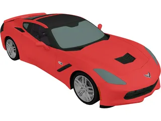 Chevrolet Corvette C7 Stingray 3D Model