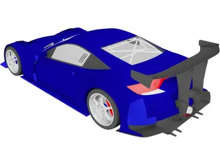 Honda HSV-010 GT 3D Model