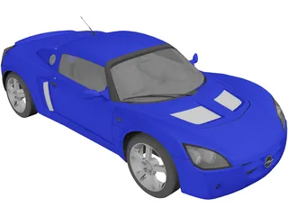 Opel Speedster (2004) 3D Model