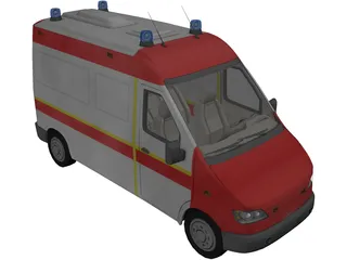 Ambulance 3D Model