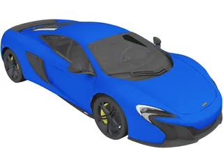 McLaren 650S (2015) 3D Model