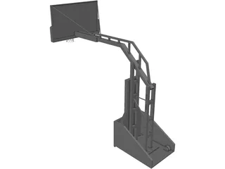 Basketball Stand 3D Model