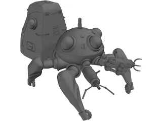 Tachikoma Robot 3D Model