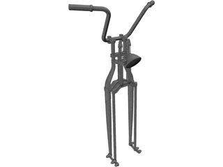 Springer Fork 3D Model