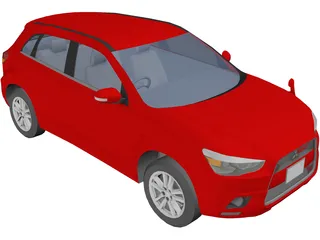 Mitsubishi ASX 3D Model