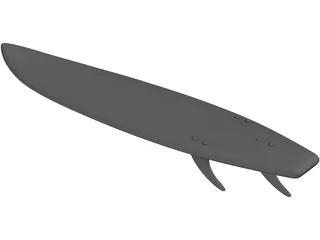 Surfboard 3D Model