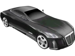 Maybach Exelero Coupe 3D Model