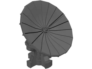 Satellite Dish 3D Model