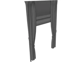 Curtain 3D Model