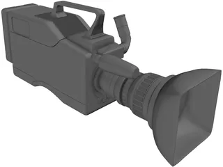 Video Camera 3D Model