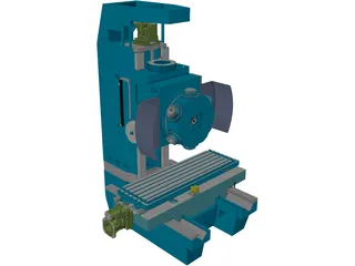 Milling Machine 3D Model