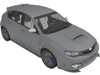 Subaru Impreza WRX Cosworth Edition 3D Model