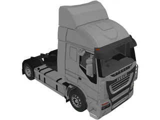 Iveco Stralis AS 440 (2007) 3D Model