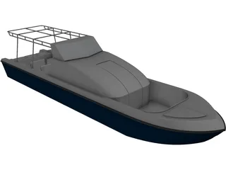 Boat 3D Model