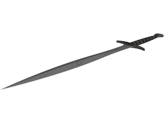 Sting Sword 3D Model