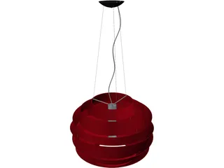 Le Soleil Suspension Lamp 3D Model