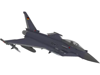 Eurofighter Typhoon 3D Model