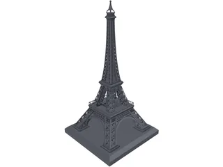 Eiffel Tower 3D Model