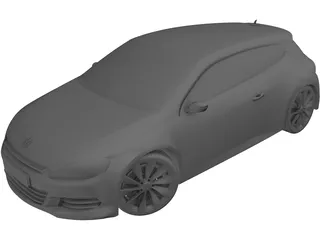 Volkswagen Scirocco 3D Model