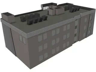 Office Building 3D Model