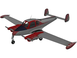Let L-200 Morava 3D Model