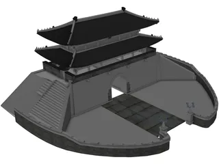 Namdaemun 3D Model