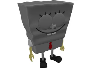 Sponge Bob 3D Model