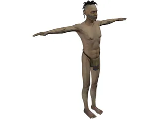 Tribesman 3D Model