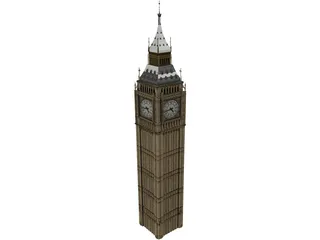 Big Ben 3D Model