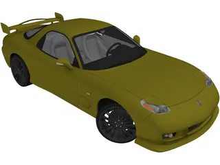 Mazda RX-7 3D Model