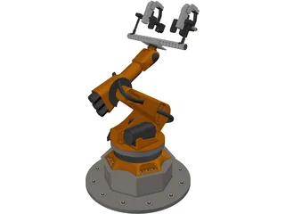 Kuka KR750 3D Model