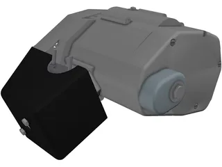 Tomos APN 6 Engine 3D Model