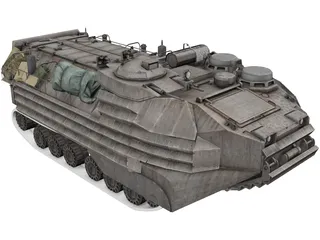 AAV-7A1 3D Model