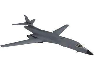 Rockwell B-1 Lancer 3D Model