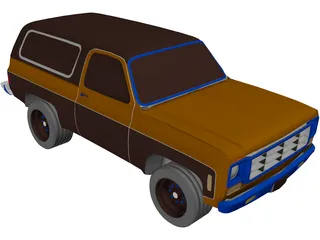 Chevrolet K-5 Blazer (1978) 3D Model