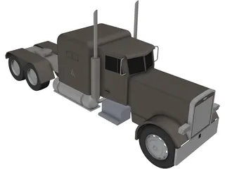 Peterbilt 359 (1975) 3D Model