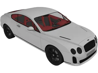 Bentley Continental Supersport 3D Model