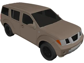 Nissan Pathfinder (2010) 3D Model