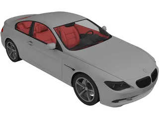 BMW 6-Series Coupe 3D Model