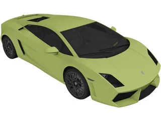 Lamborghini Gallardo 3D Model