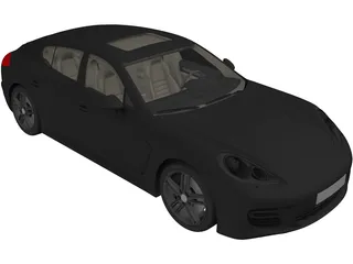 Porsche Panamera 3D Model