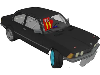 BMW E21 Drift Edition 3D Model