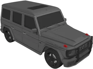 Mercedes-Benz G-Glass 3D Model