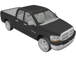 Dodge Ram 1500 (2007) 3D Model