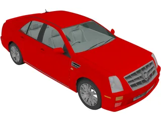 Cadillac STS 3D Model