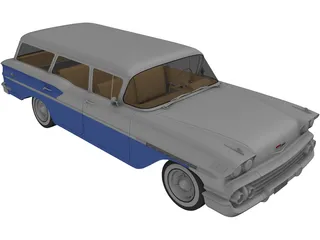 Chevrolet Nomad (1958) 3D Model