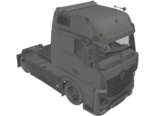 Mercedes-Benz Actros 3D Model