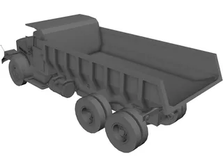 Kraz 256 3D Model