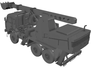 Kamaz AHTEN 3D Model