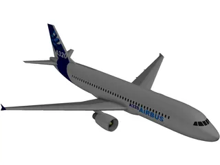 Airbus A320 3D Model